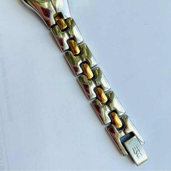 ESQ Esquire Swiss Quartz Movement Watch Gold Silver - Picture 4 of 9